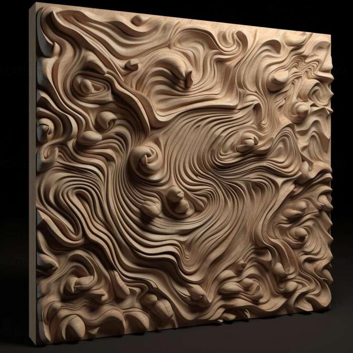 نموذج ثلاثي الأبعاد لآلة CNC 3D Art 